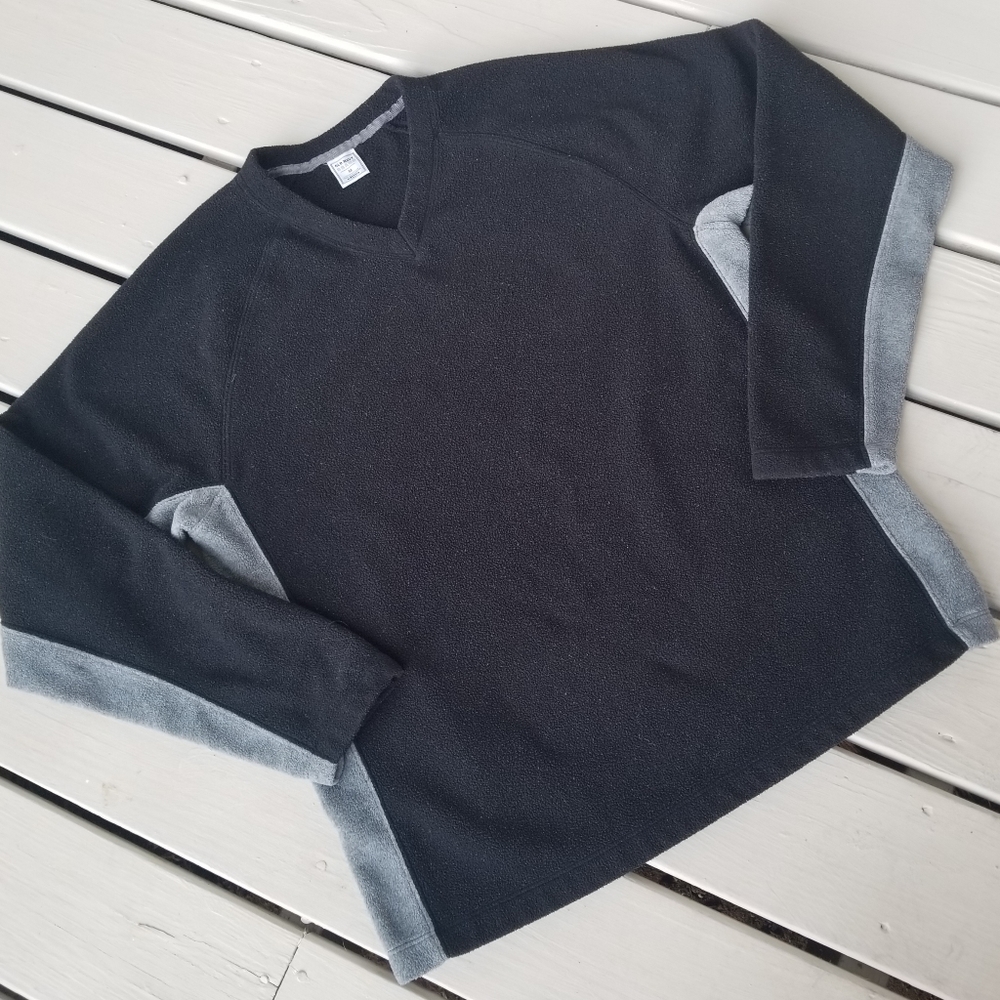 M Old Navy Warm fleece mens blk/gray